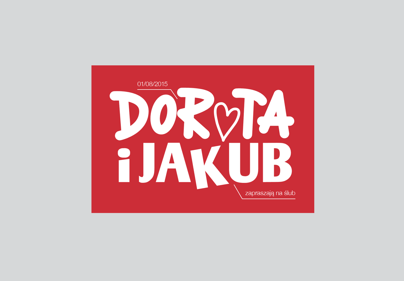 An animation showing the wedding invitations in different languages