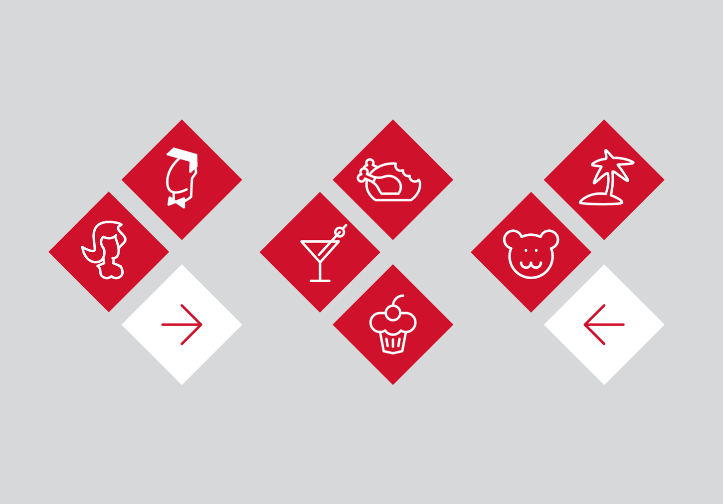 Wayfinding icons