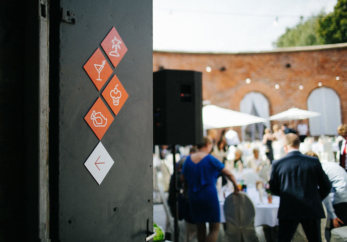 Photography of wayfinding system